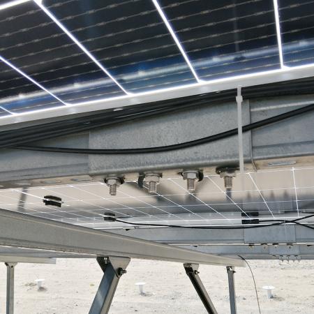 Система крепления солнечной энергии из стали с покрытием Zn-Al-Mg
