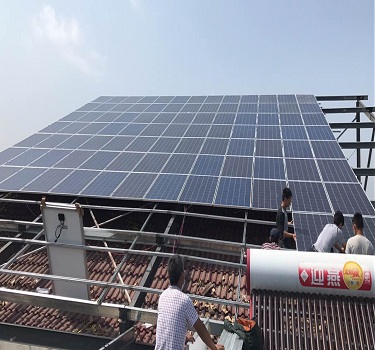  Цзянсу Суцянь 50кВт фотоэлектрическая электростанция на крыше