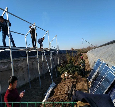  Шаньдун демонстрационный проект фотоэлектрических сельскохозяйственных теплиц